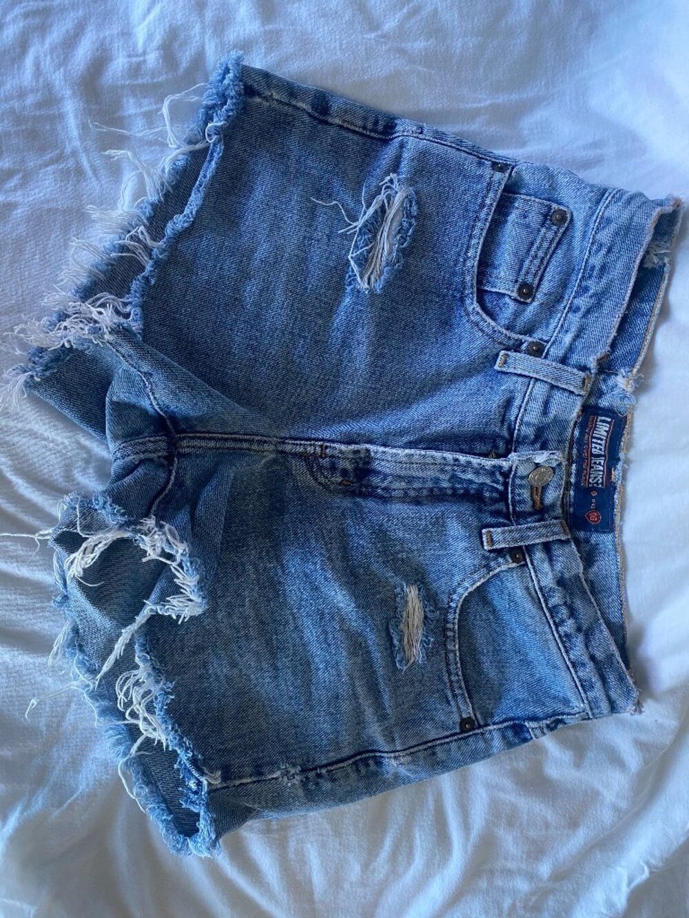 The Limited Denim Blue Women's Shorts Size 4